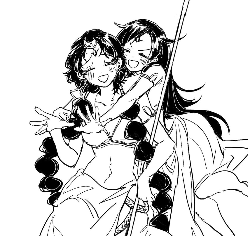 sheba and arba (magi the labyrinth of magic) drawn by xuancheng