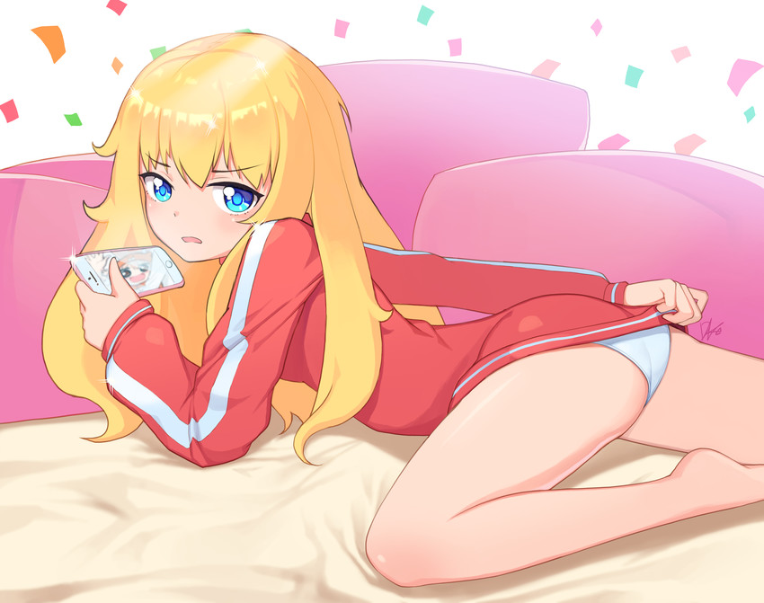 gabriel tenma white, doma umaru, and komaru (gabriel dropout and 2 more) drawn by dduck_kong