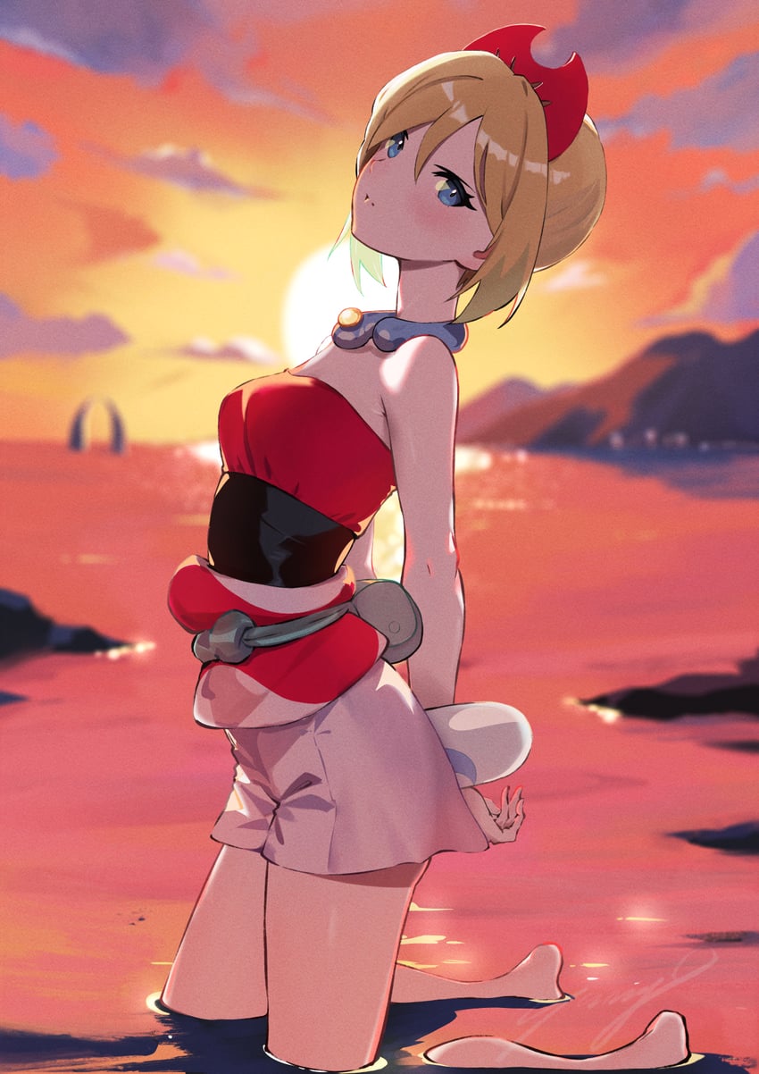 irida (pokemon and 1 more) drawn by yanagi_(soke_yanagi)