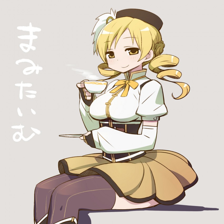 tomoe mami (mahou shoujo madoka magica) drawn by chan_co