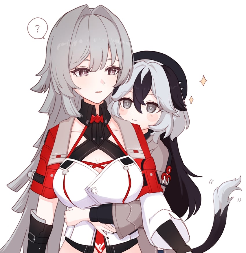 coralie 6626 planck and erdos helia (honkai and 1 more) drawn by sazisazi50