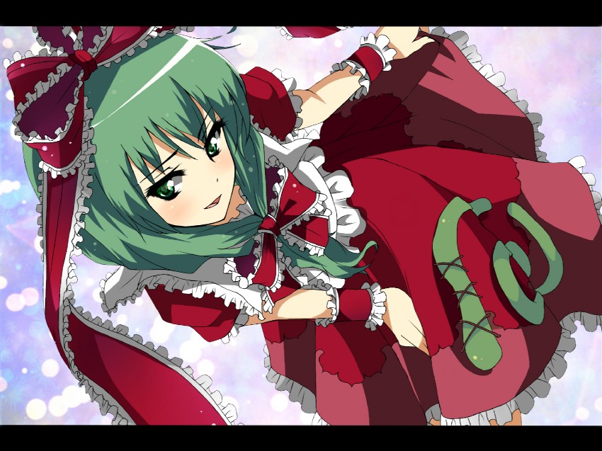 kagiyama hina (touhou) drawn by fruits_punch and mikage_kirino