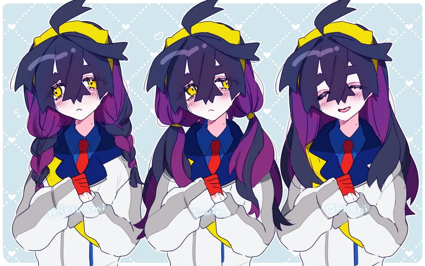 kieran (pokemon and 1 more) drawn by shinonome_(delus1on)