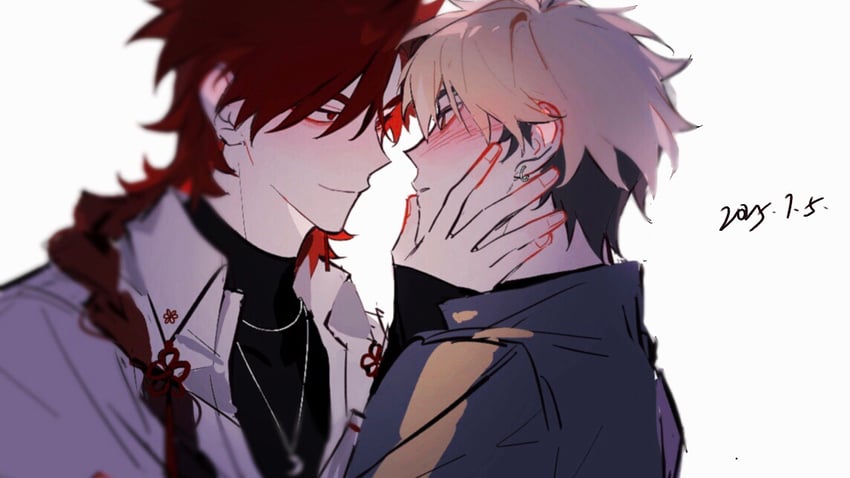 xia fei and xiao weiying (shiguang dailiren) drawn by huachajiangqwq