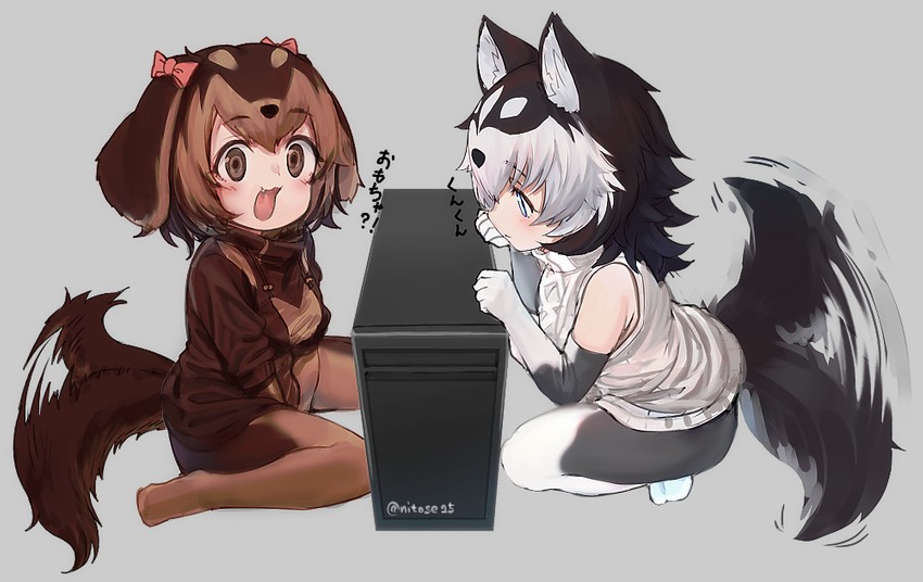 dachshund (original and 1 more) drawn by nyifu