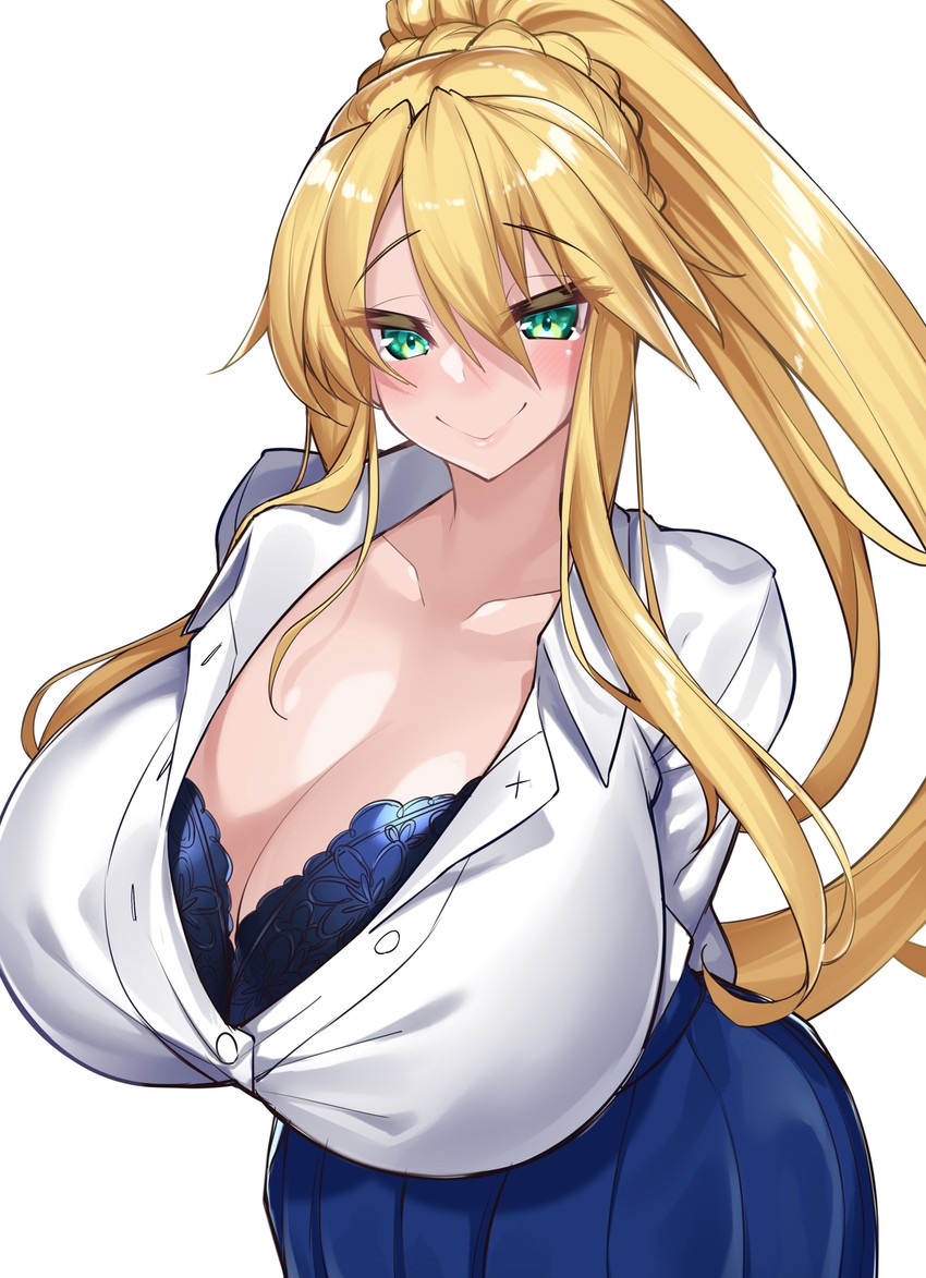 artoria pendragon (fate and 1 more) drawn by watosu