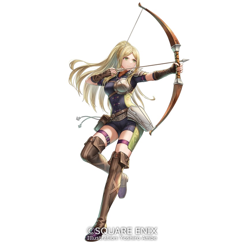 therese and ranger (saga and 1 more) drawn by anbe_yoshirou