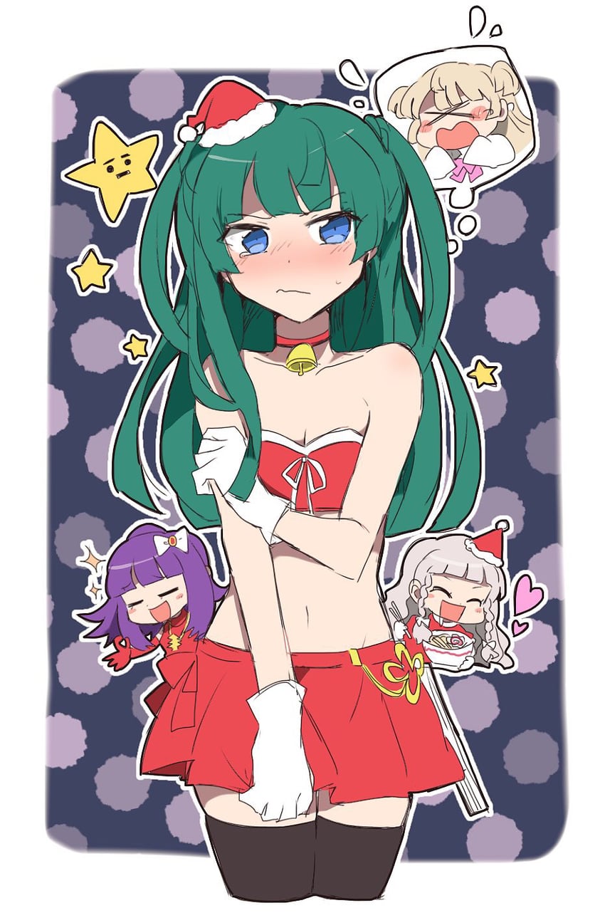 tsukikawa chili, koda michiru, hanazono shuka, and miichiru (pretty series and 2 more) drawn by nojima_minami