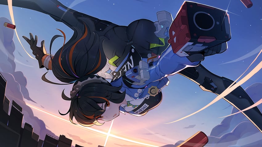 zhu yuan (zenless zone zero) drawn by wo_you_yibei_jia_wanli