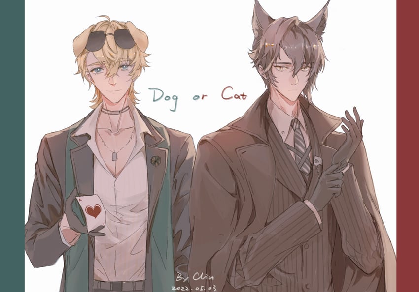 tequila and phantom (arknights and 1 more) drawn by clinzheng