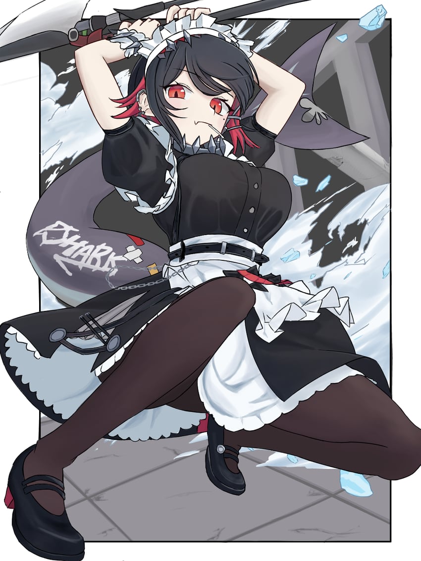 ellen joe (zenless zone zero) drawn by horni_sui