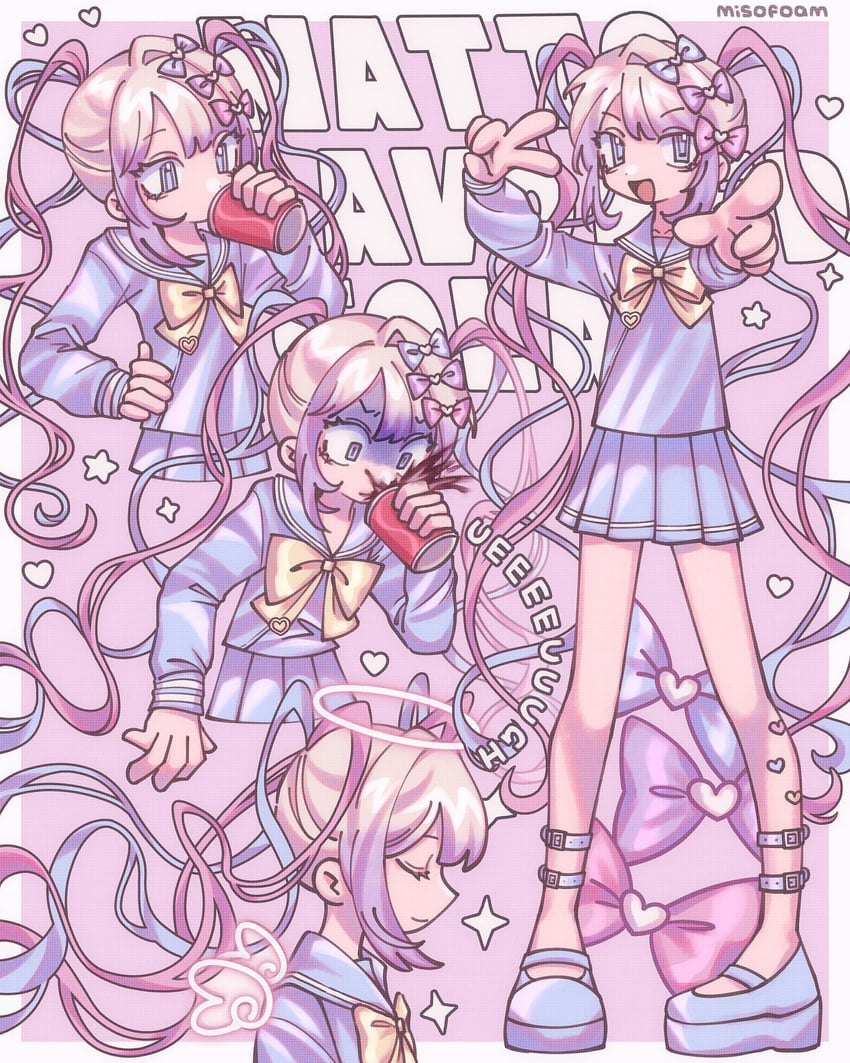 chouzetsusaikawa tenshi-chan (needy girl overdose) drawn by misofoam
