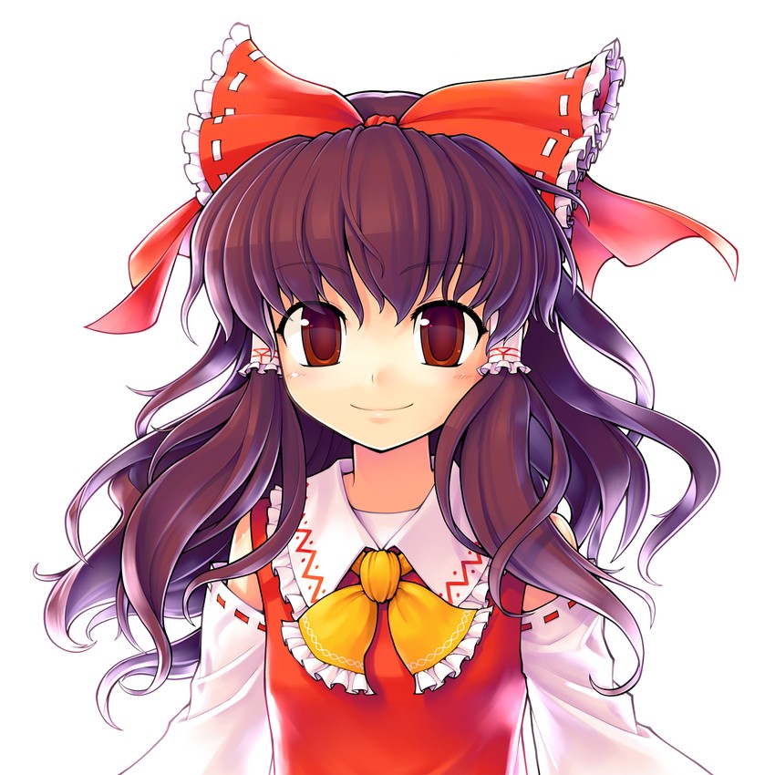hakurei reimu (touhou and 1 more) drawn by ebizome