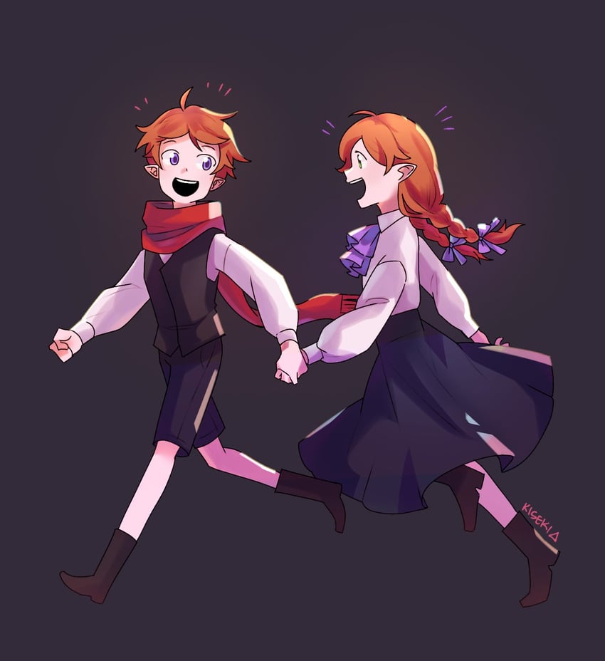 geminitay and fwhip (minecraft youtube and 1 more) drawn by kisekiii_25