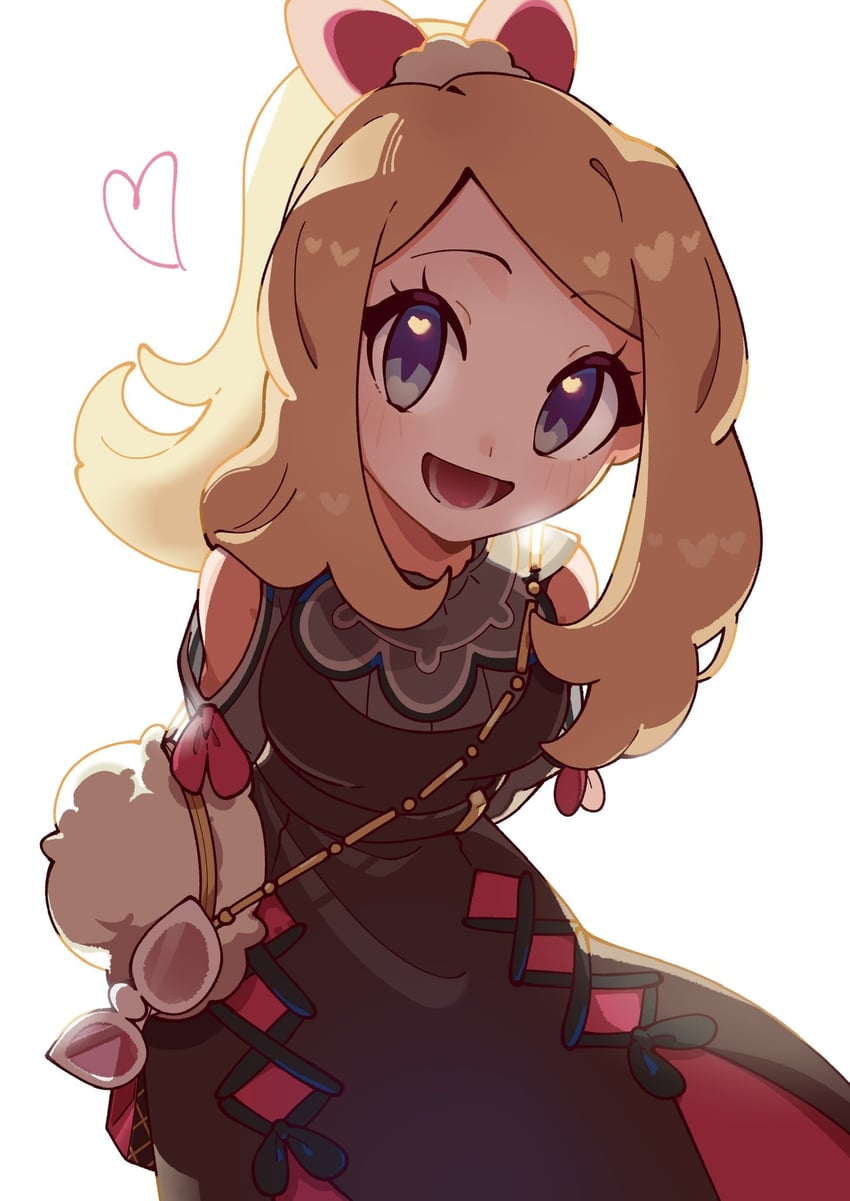 serena (pokemon and 1 more) drawn by omochi_(omotimotittona3)