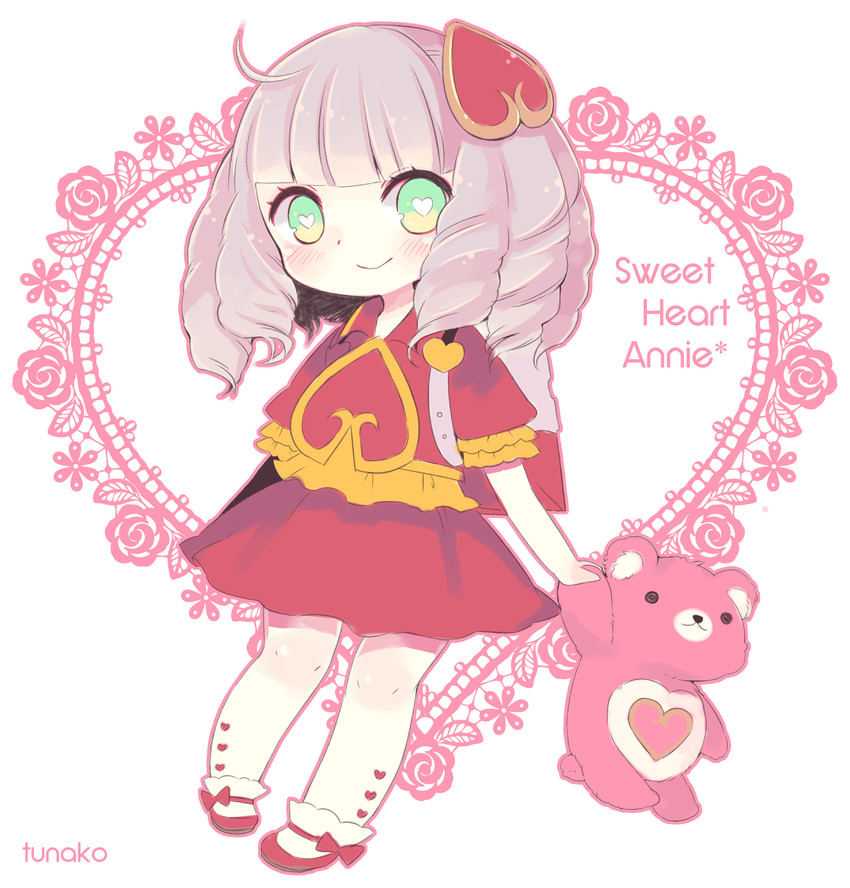 annie and sweetheart annie (league of legends) drawn by konatsu_miyu