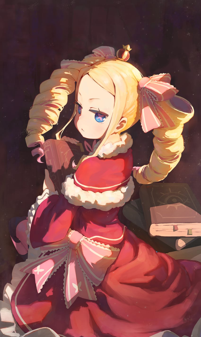 beatrice (re:zero kara hajimeru isekai seikatsu) drawn by kinn_(kinn70133)