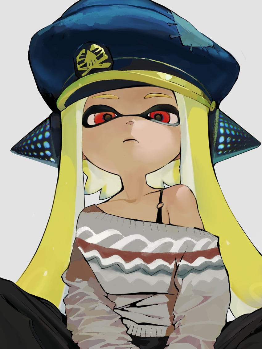 agent 3 and captain 3 (splatoon and 1 more) drawn by lantern_madoyoi