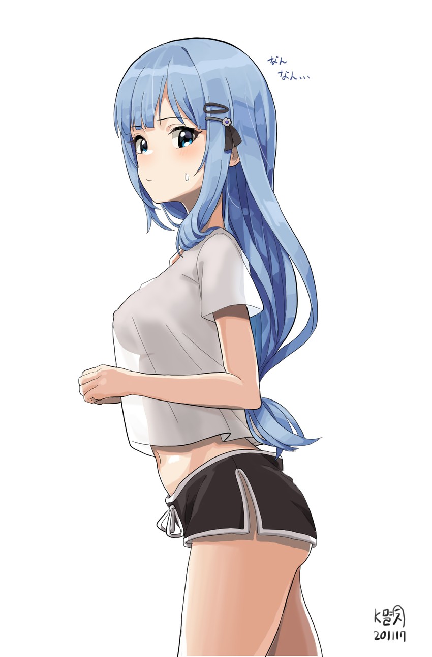 shiraishi tsumugi (idolmaster and 2 more) drawn by myeolchi