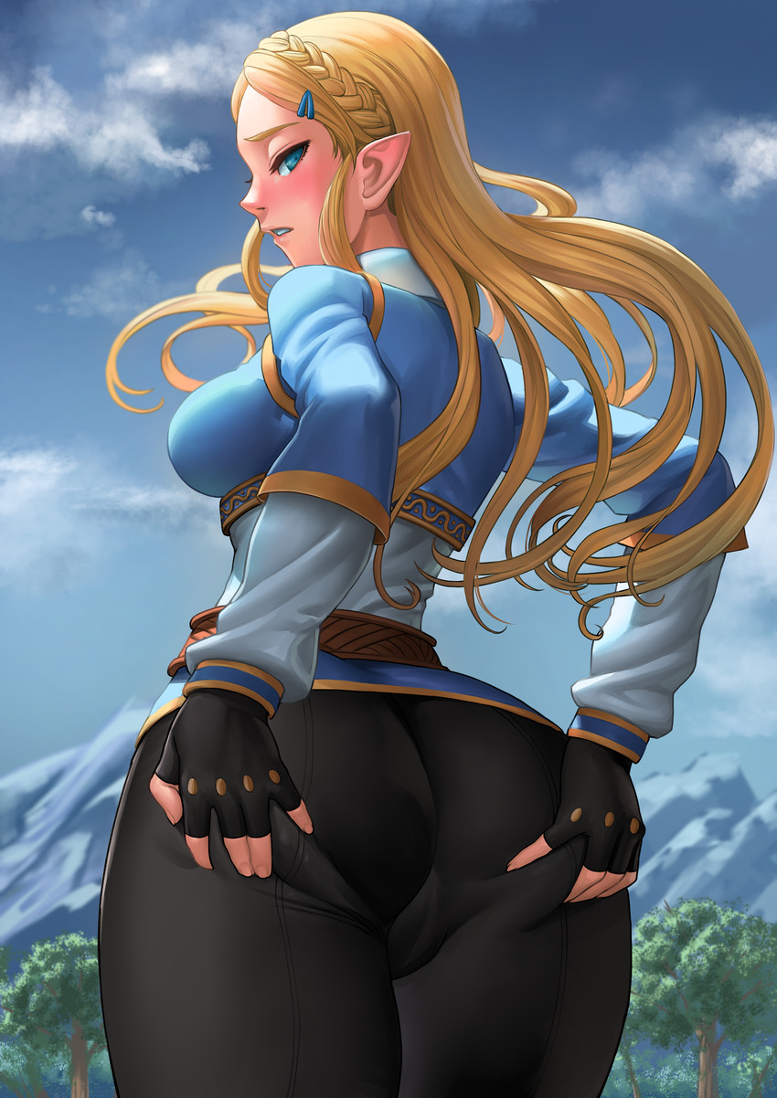 princess zelda (the legend of zelda and 1 more) drawn by lasterk