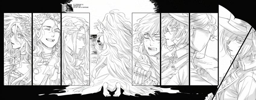 vertin, 37, kakania, 6, lucy, and 3 more (reverse:1999) drawn by gyujik_qzc