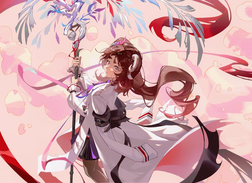 eyjafjalla and eyjafjalla the hvit aska (arknights) drawn by ash-c