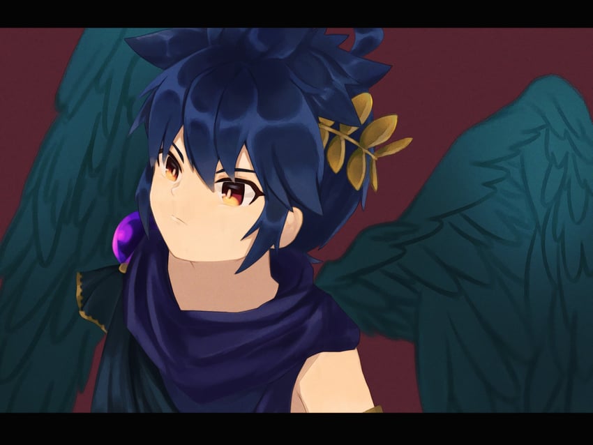 dark pit (kid icarus and 1 more) drawn by oyu_(gu_hz50)