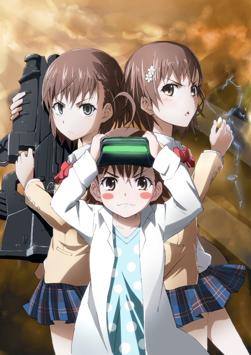 misaka mikoto, last order, misaka imouto, and misaka imouto 10032 (toaru majutsu no index and 1 more) drawn by delf