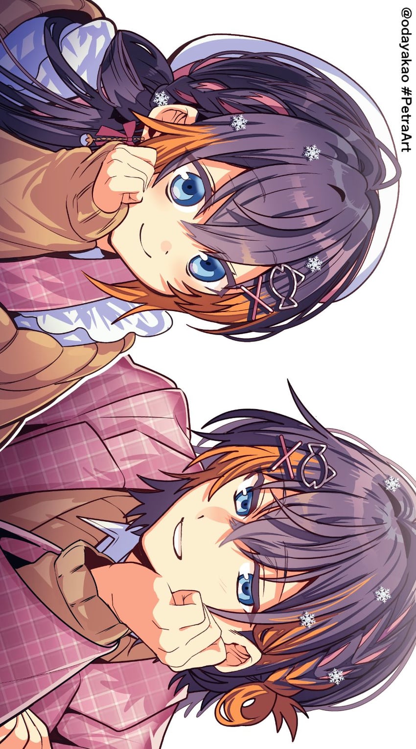 petra gurin and peter gurin (nijisanji and 1 more) drawn by odayakao
