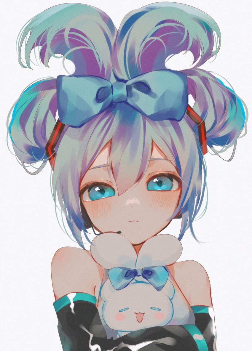hatsune miku, cinnamoroll, and cinnamiku (vocaloid and 2 more) drawn by vptku
