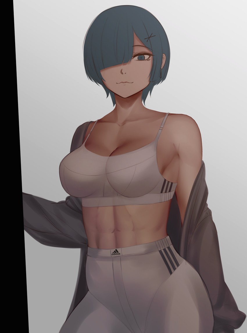 rem (re:zero kara hajimeru isekai seikatsu) drawn by zaki_(zaki_btw)