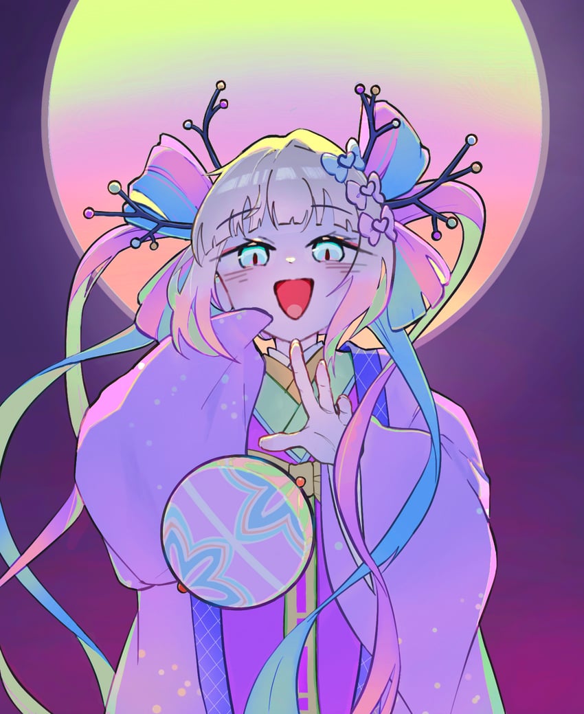 chouzetsusaikawa tenshi-chan (needy girl overdose and 1 more) drawn by mi_yu_fan_riceover