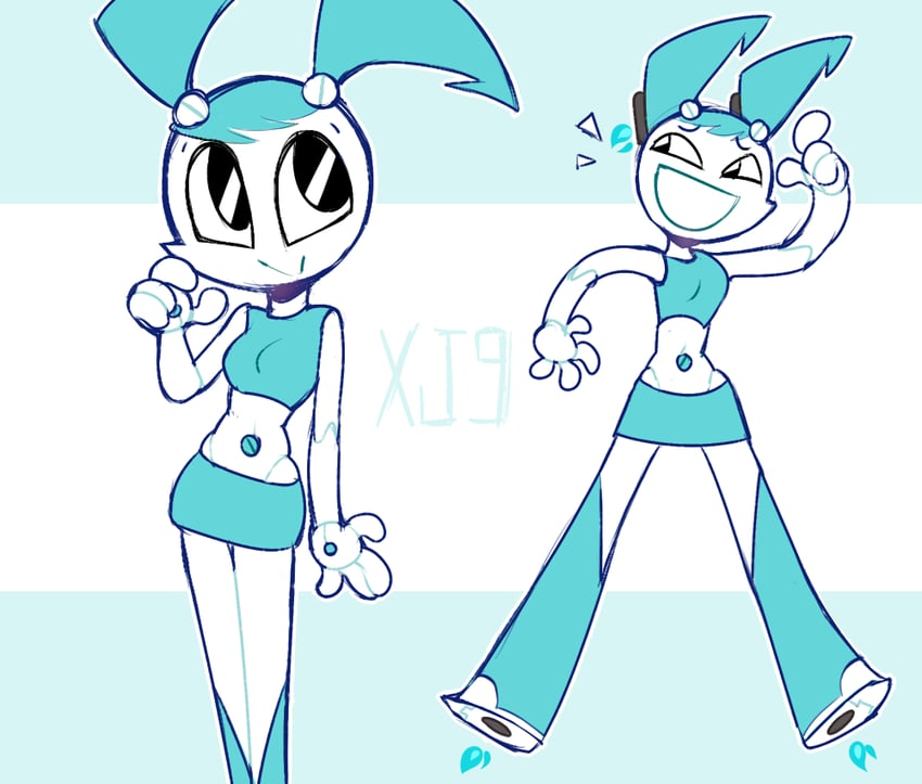 jenny wakeman (my life as a teenage robot) drawn by ichii-go