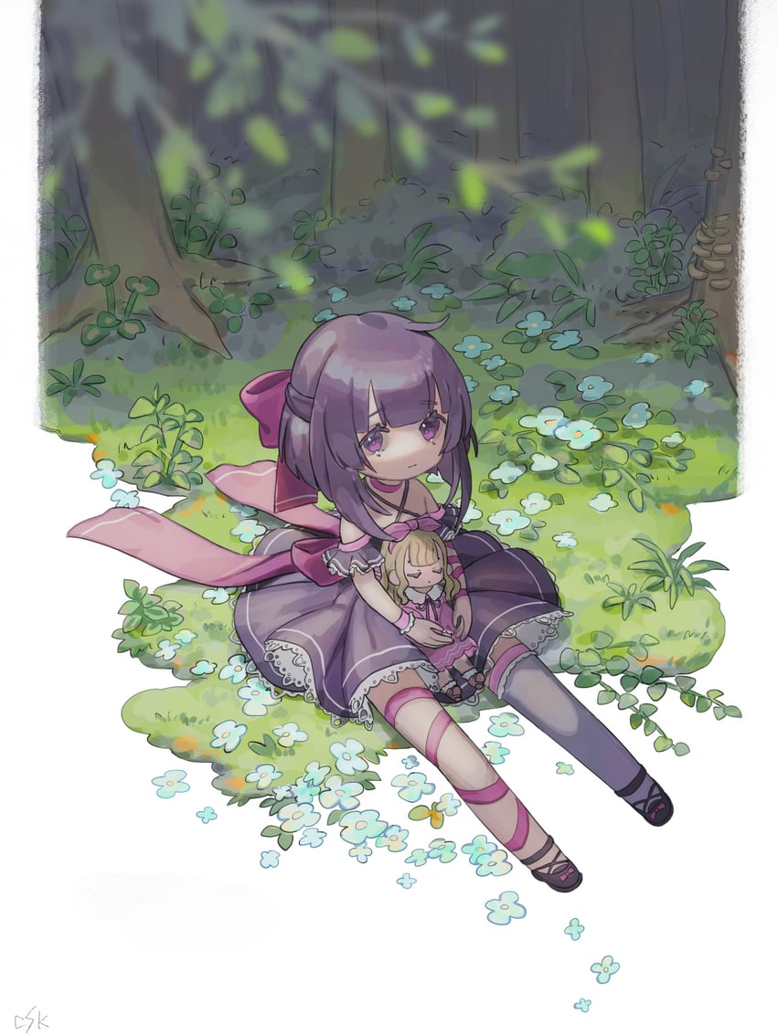 fallenshadow (indie virtual youtuber) drawn by koshiki_shin