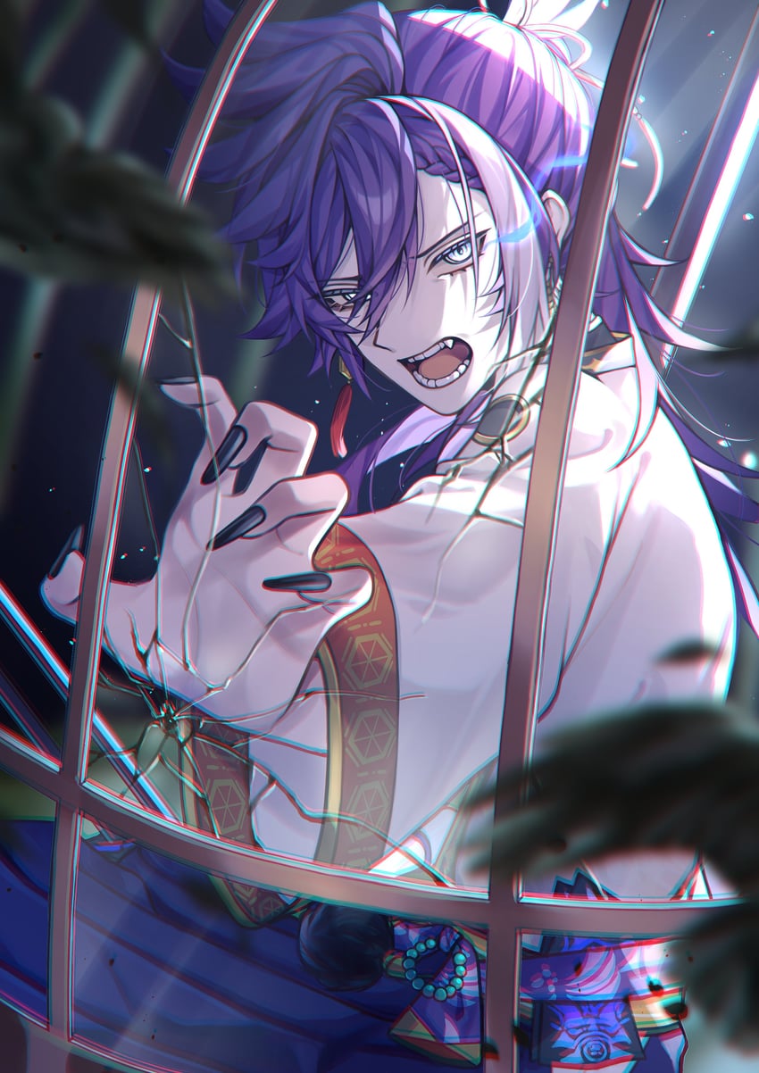 banzoin hakka (holostars and 1 more) drawn by yu_yu_(yuyuuuu99550771)