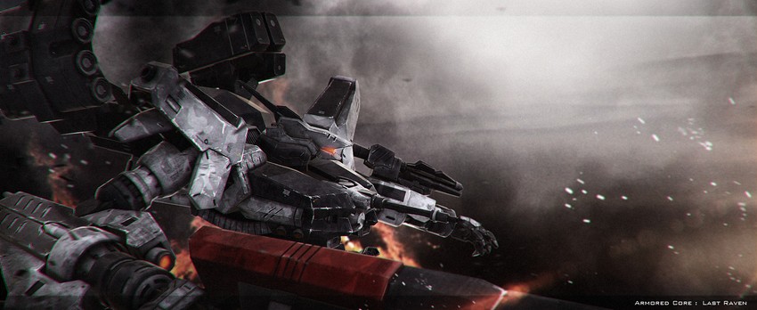 armored core and 1 more drawn by henry1025