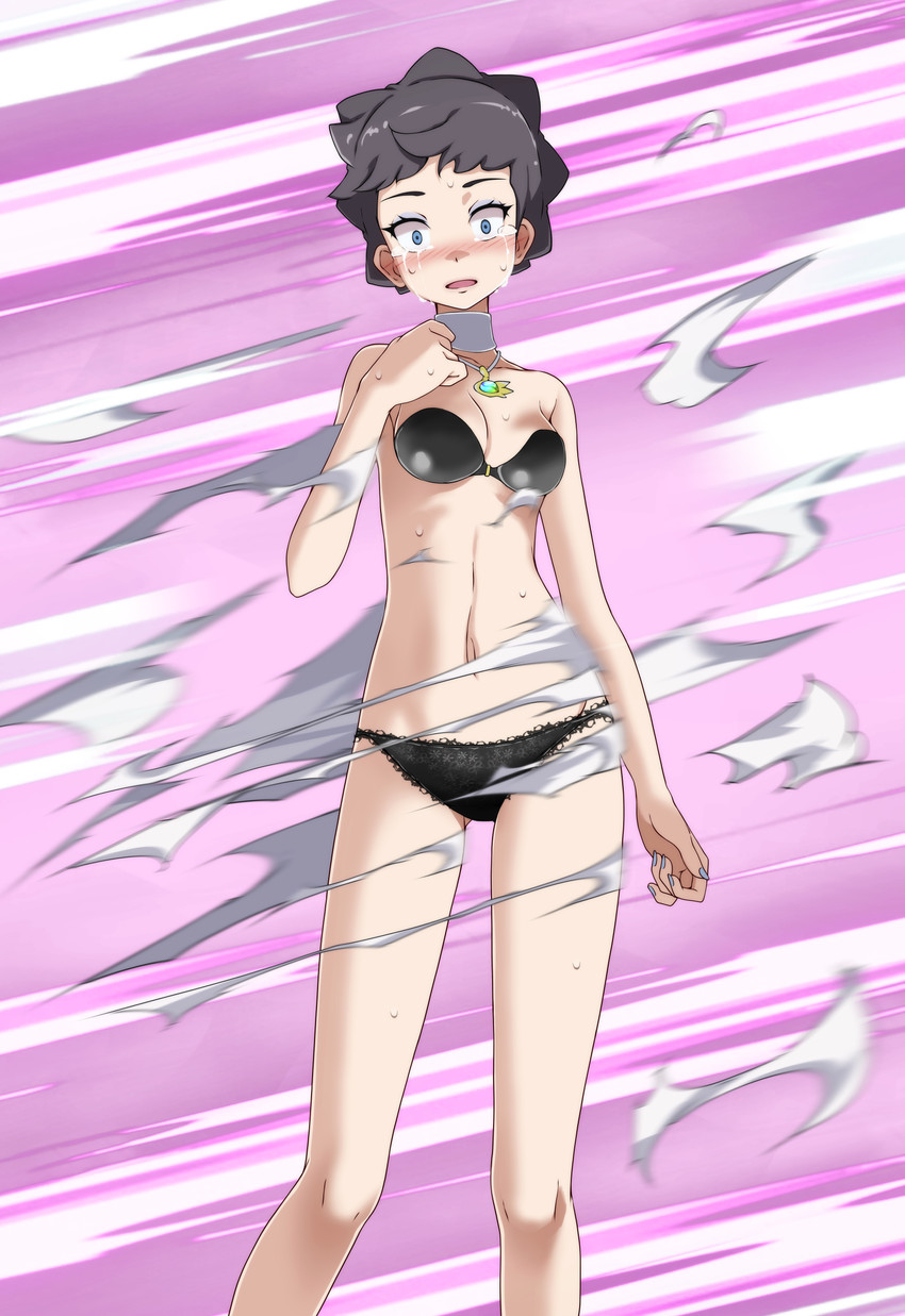diantha (pokemon and 1 more) drawn by tsukishiro_saika