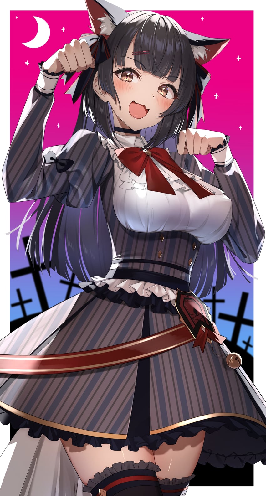mayuzumi fuyuko (idolmaster and 1 more) drawn by gawawawa