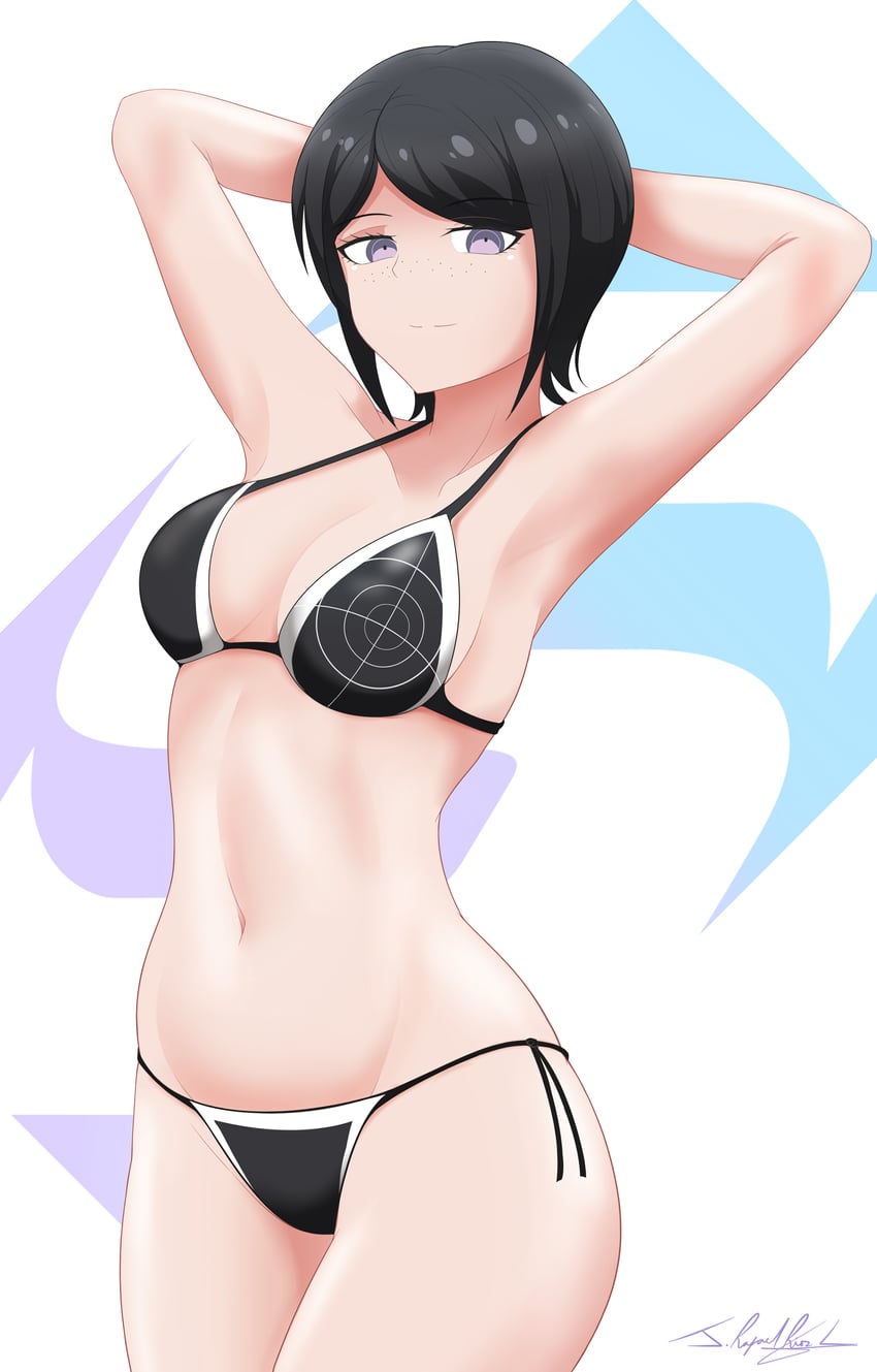 ikusaba mukuro (danganronpa and 1 more) drawn by neolink077