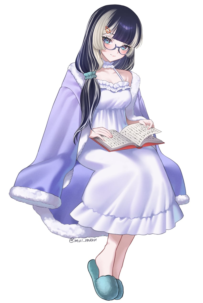 juufuutei raden (hololive and 1 more) drawn by mui_maru