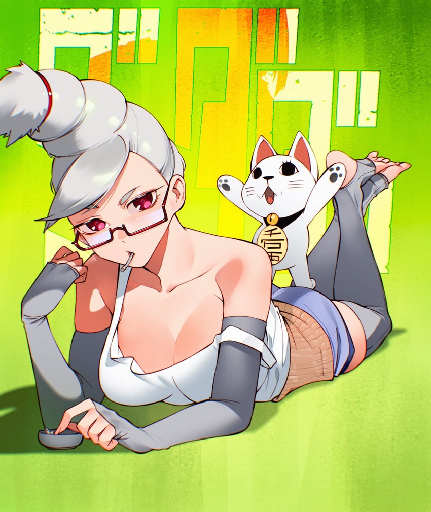 turbo granny and ayase seiko (dandadan) drawn by cesar_art456