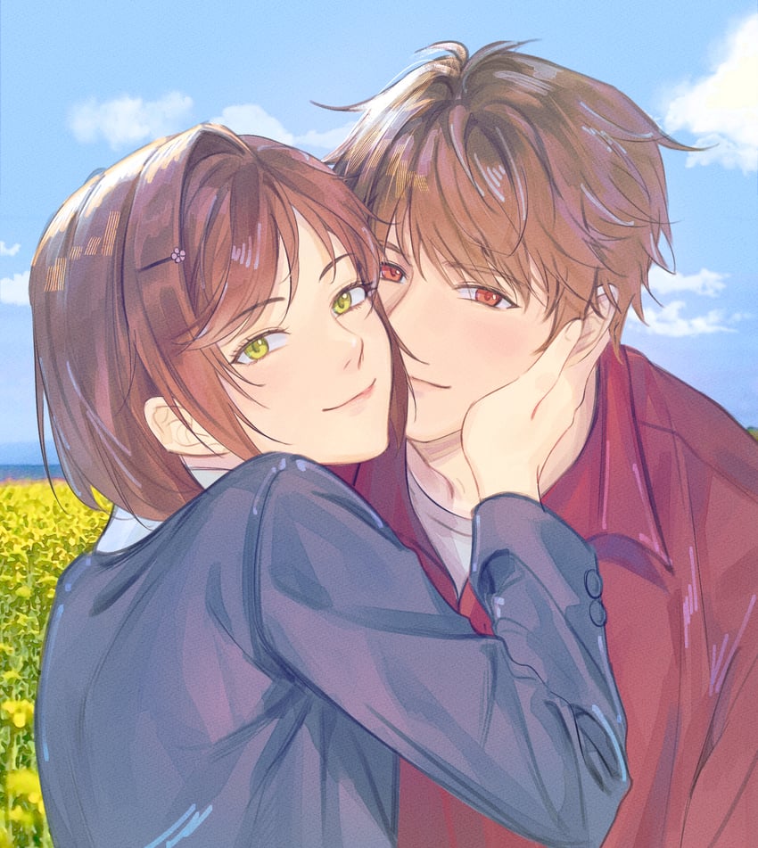 rosa and luke pearce (tears of themis) drawn by hbcommission