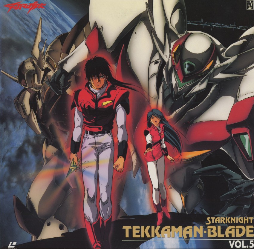 tekkaman blade, aiba takaya, kisaragi aki, and blaster tekkaman blade (tekkaman blade)