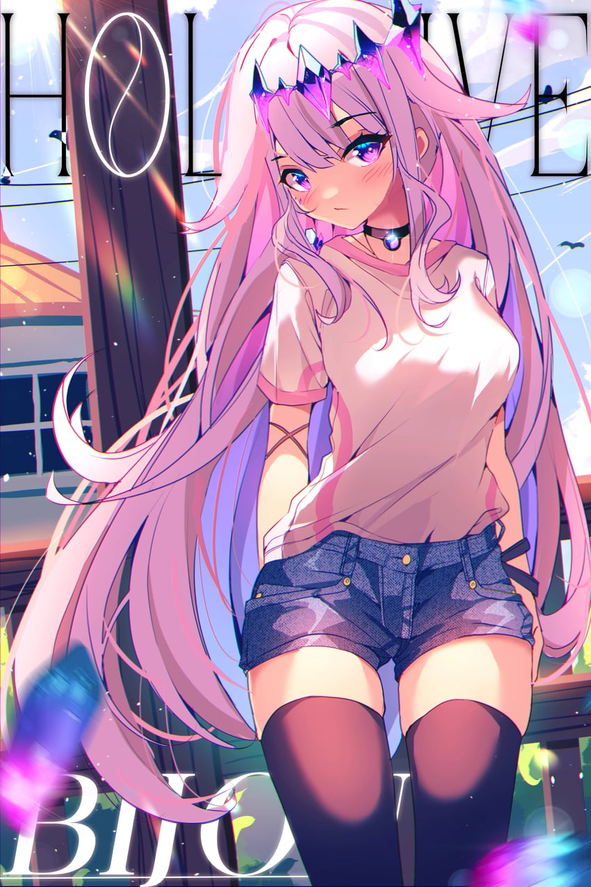 koseki bijou (hololive and 1 more) drawn by the0neulost