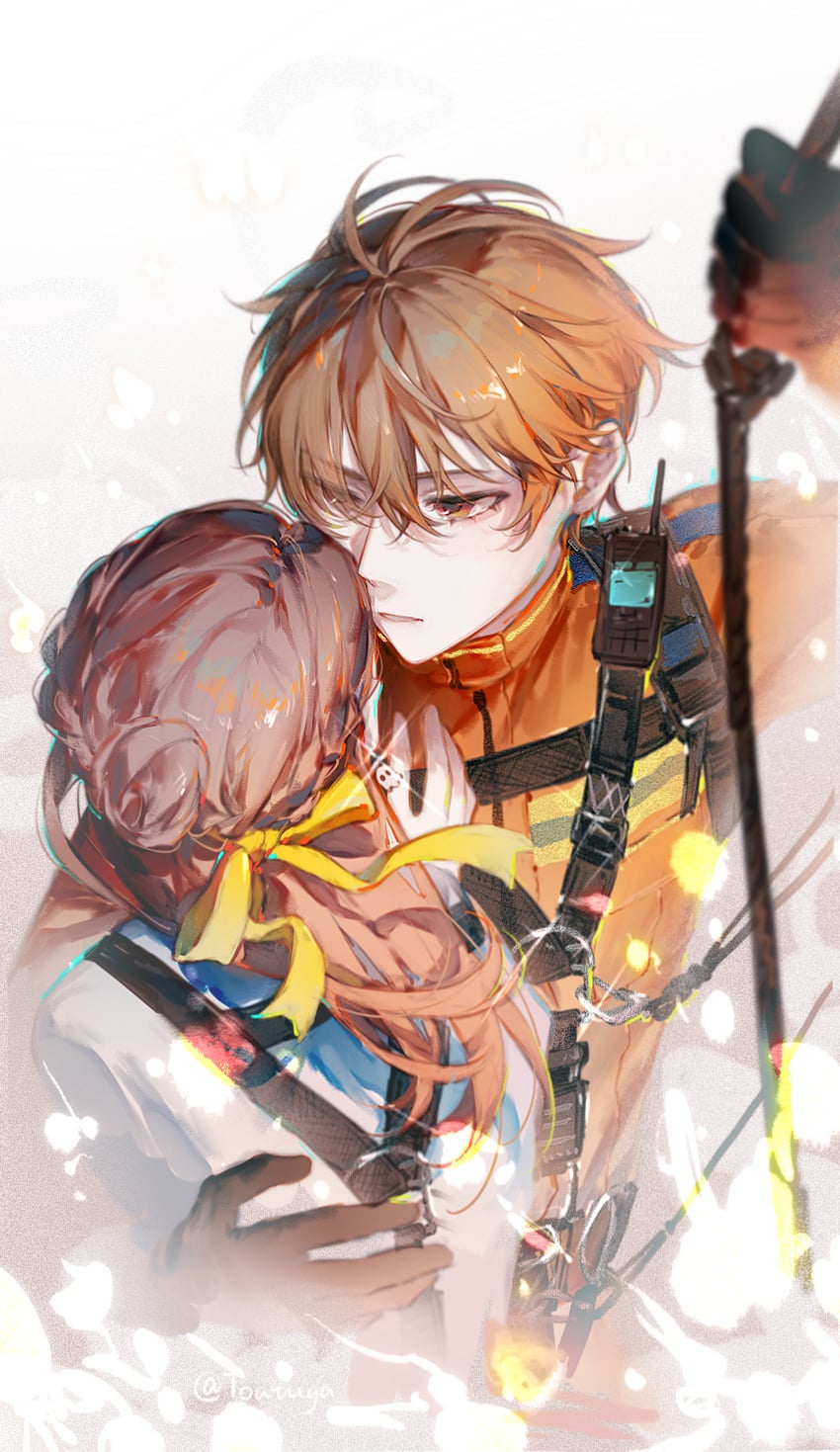 rosa and luke pearce (tears of themis) drawn by shiguilinga