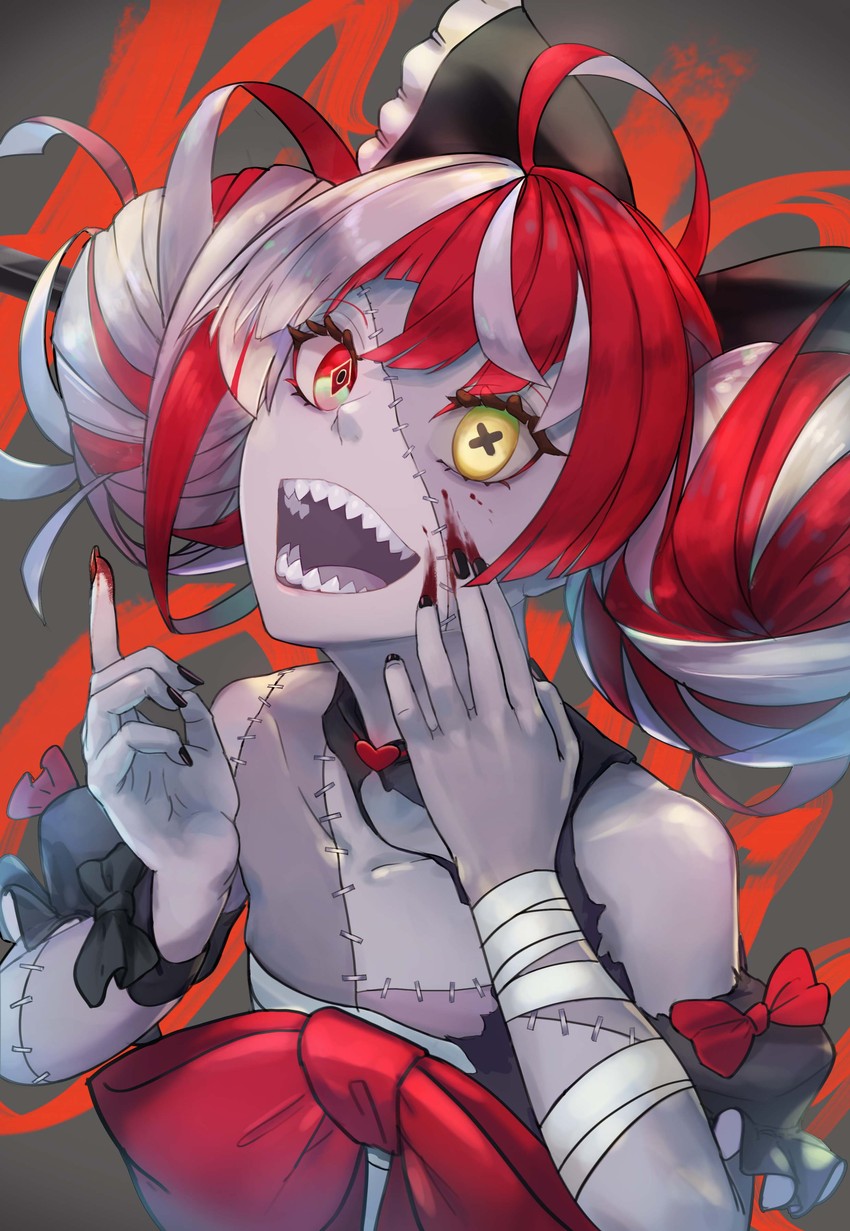 kureiji ollie (hololive and 1 more) drawn by mop_(feer553648)