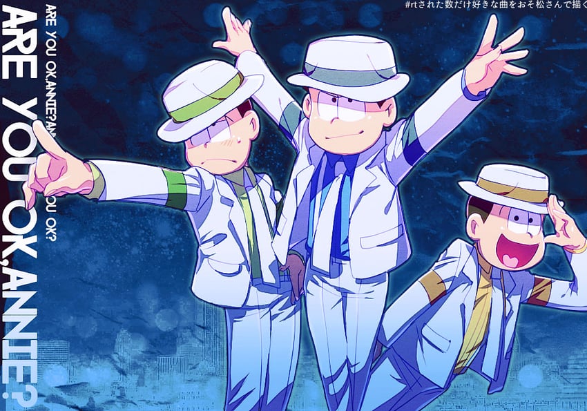 matsuno karamatsu, matsuno jyushimatsu, and matsuno choromatsu (osomatsu and 1 more) drawn by show_chiku-by