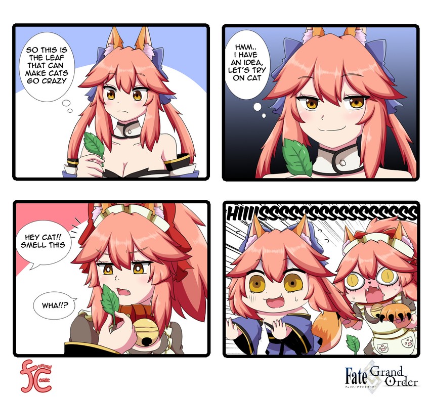 tamamo, tamamo no mae, and tamamo cat (fate and 2 more) drawn by keita_naruzawa