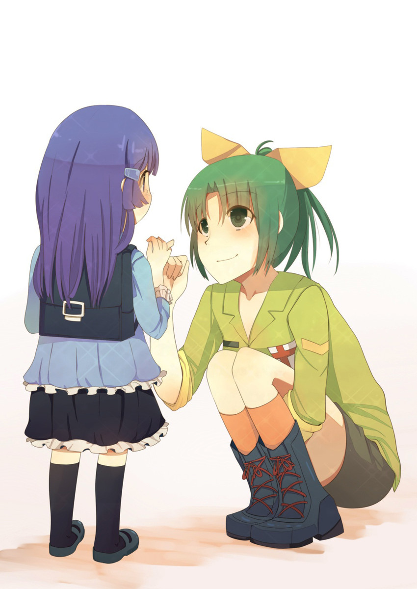 midorikawa nao and aoki reika (precure and 1 more) drawn by hinagi_(fox_priest)