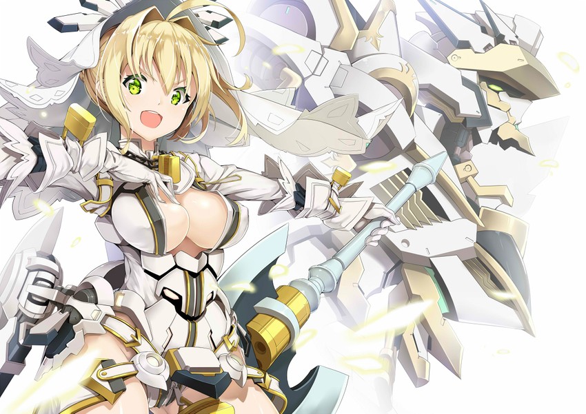 nero claudius (fate and 2 more) drawn by zelitto